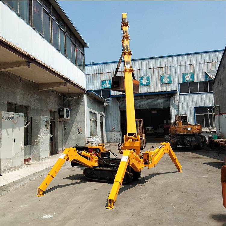 小型起重设备的智慧选择 蜘蛛吊、履带吊车与市场行情浅析